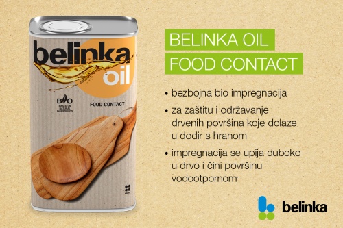 Belinka Oil Food Contact prezentacija - 14.6.